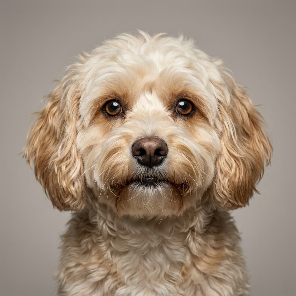 Cavachon portrait example