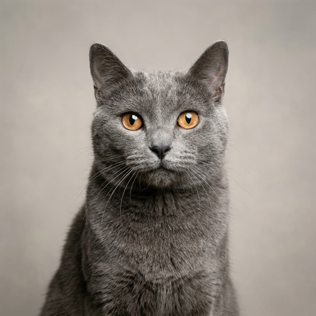 Chartreux portrait example
