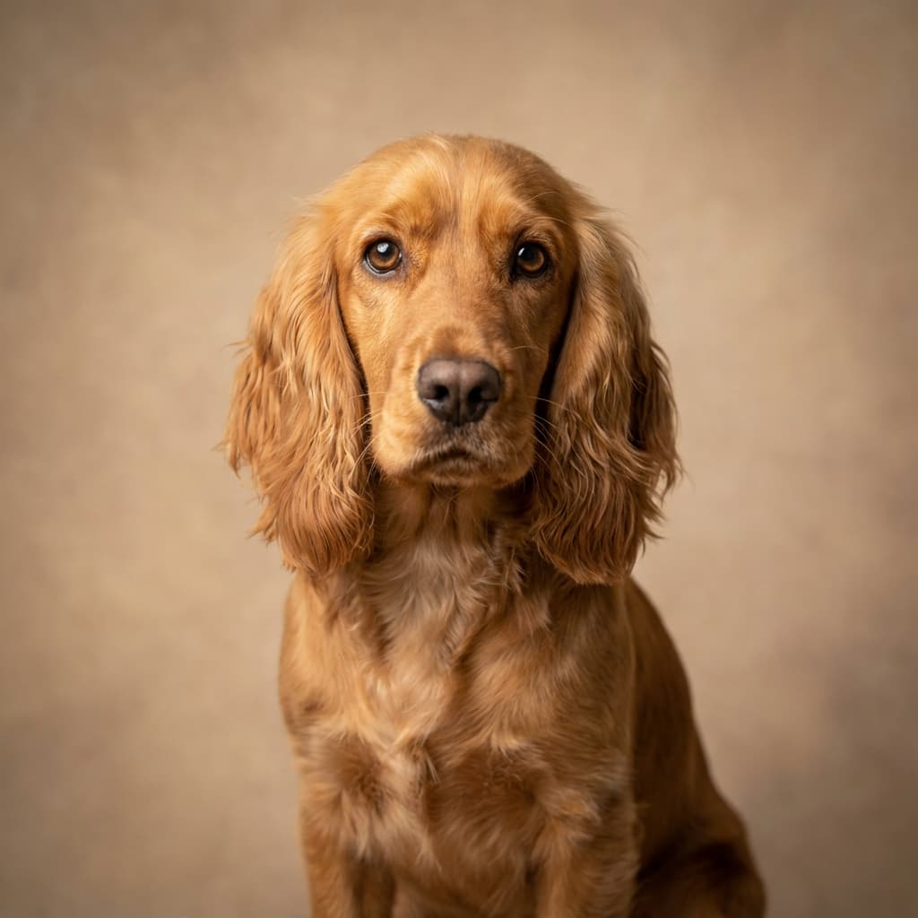 Cocker Spaniel portrait example