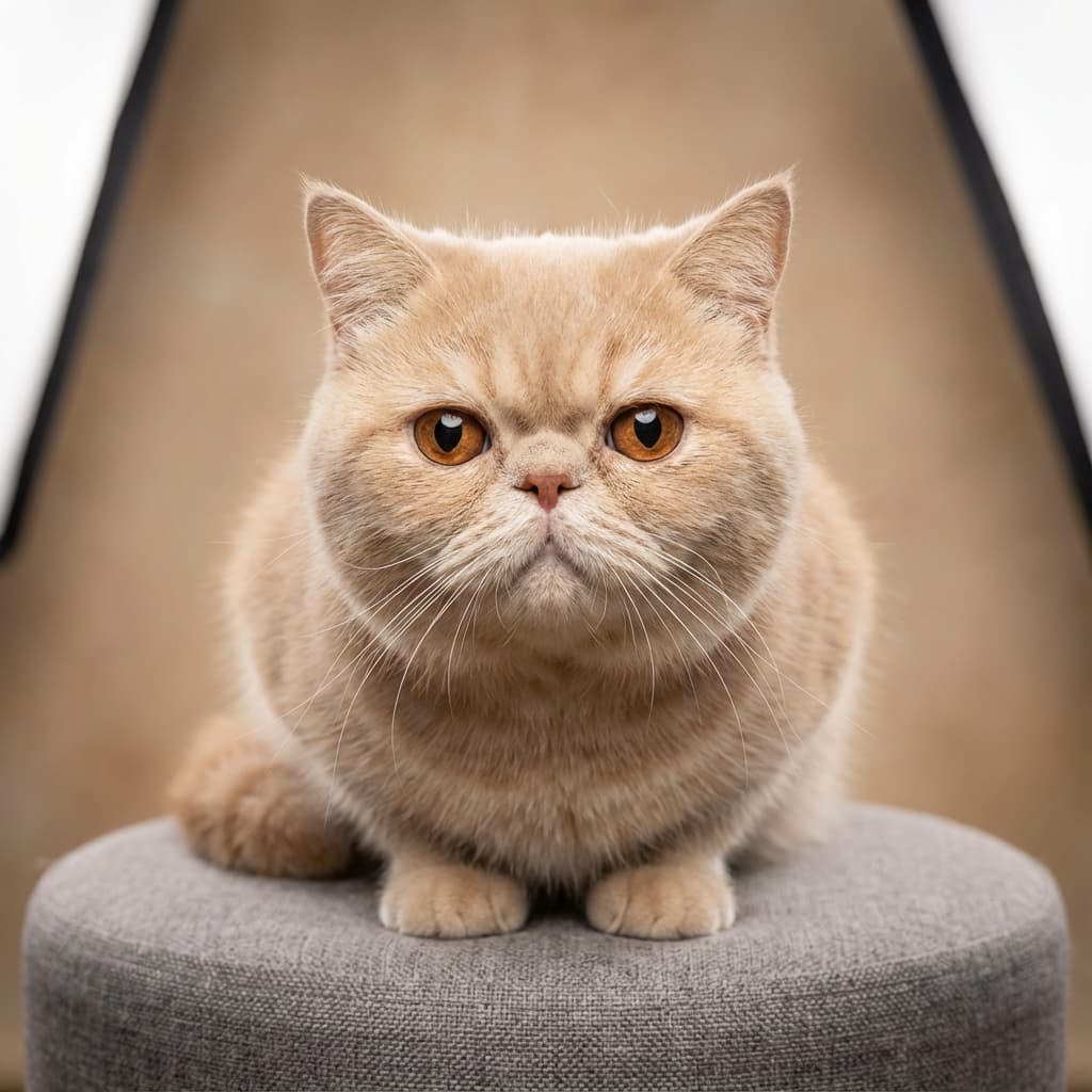Exotic Shorthair portrait example
