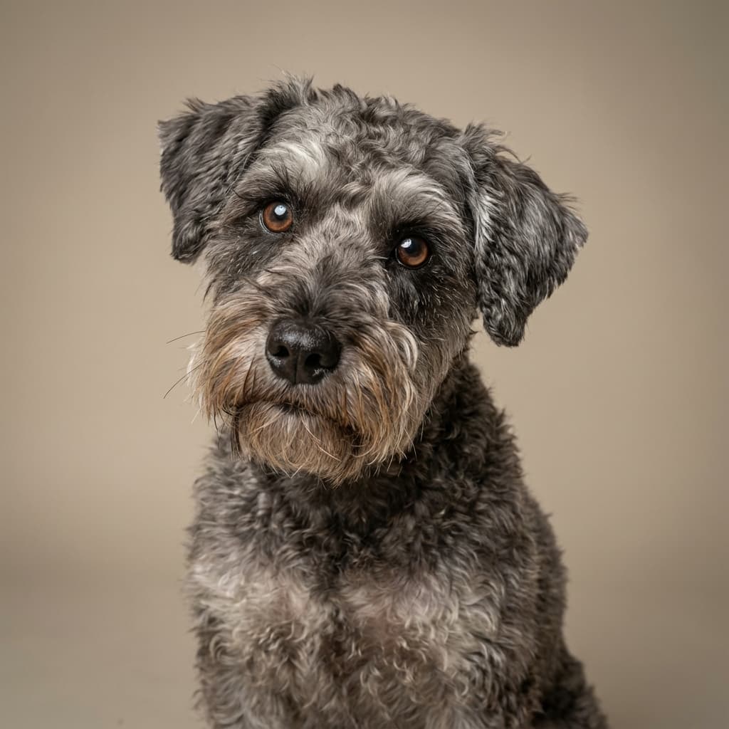 Schnoodle portrait example