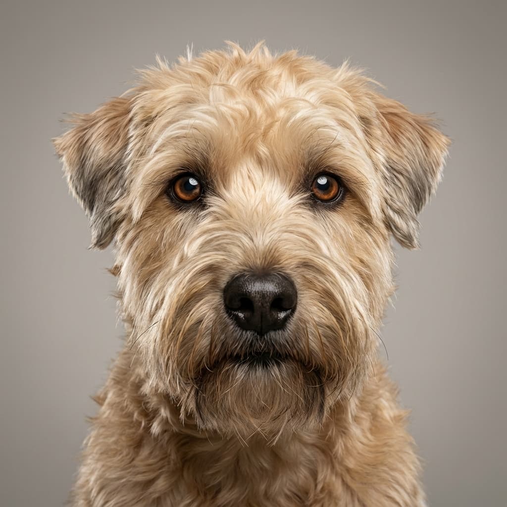 Soft Coated Wheaten Terrier portrait example