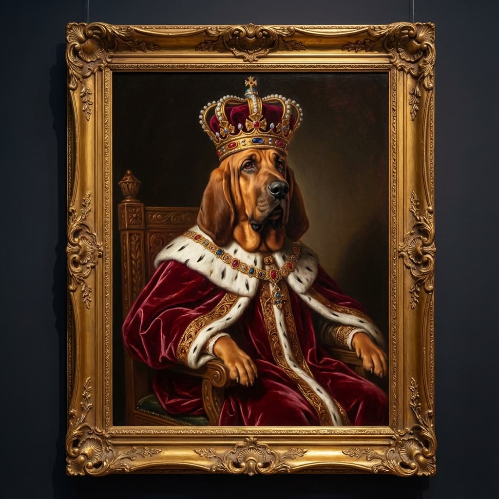 Bloodhound in Royal style