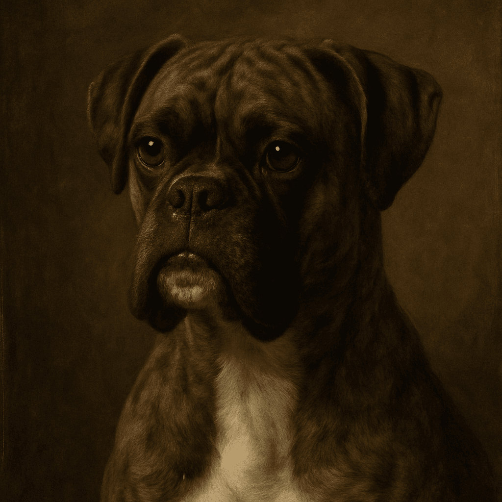 Boxer in Renaissance style