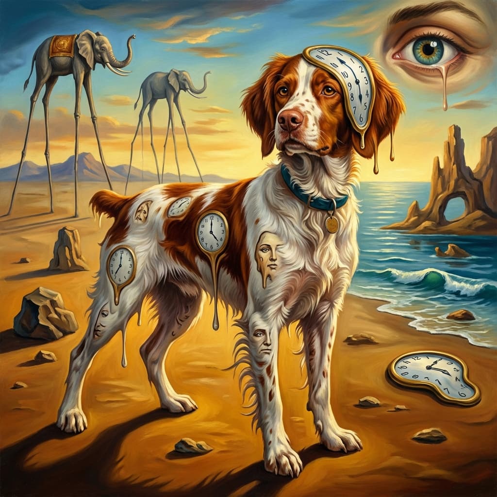 Brittany in Dali style