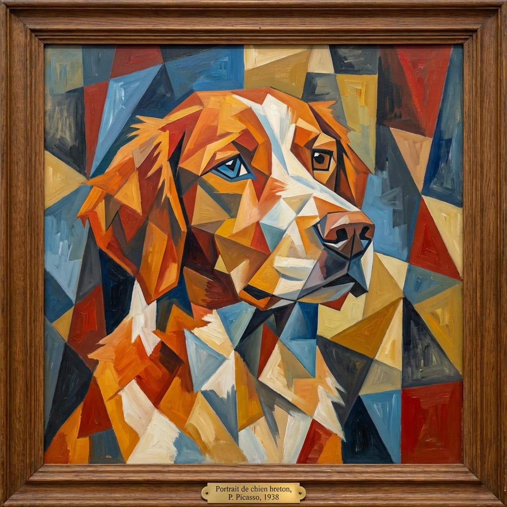 Brittany in Picasso style