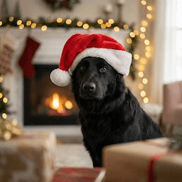 Christmas Santa Hat style example