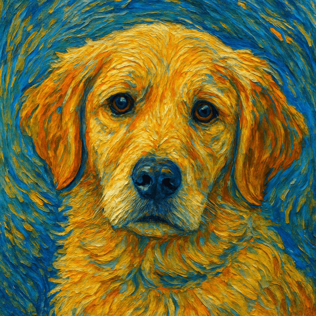 Van Gogh style example