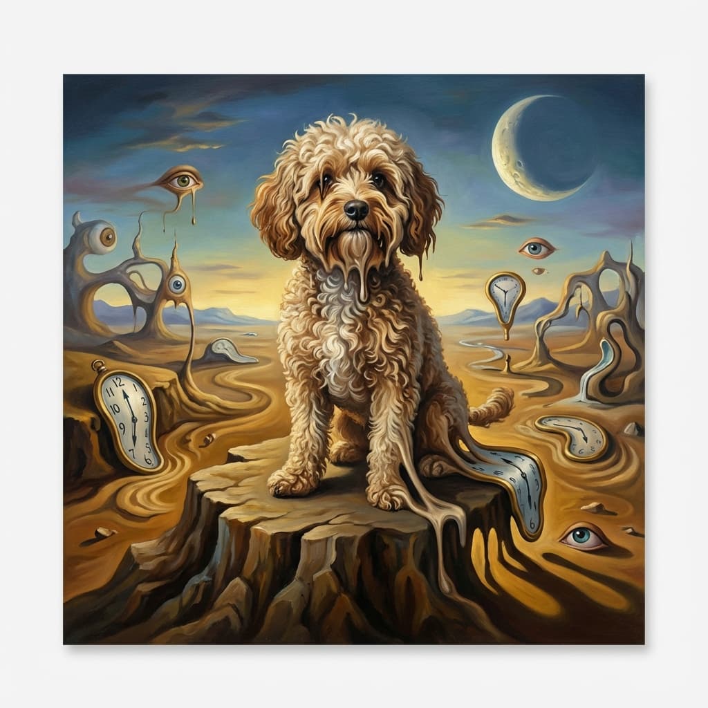 Havapoo in Dali style