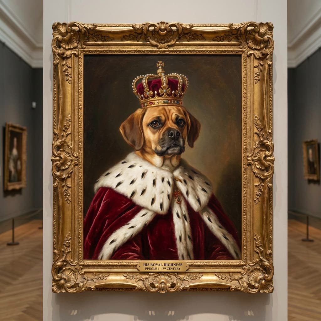 Puggle in Royal style