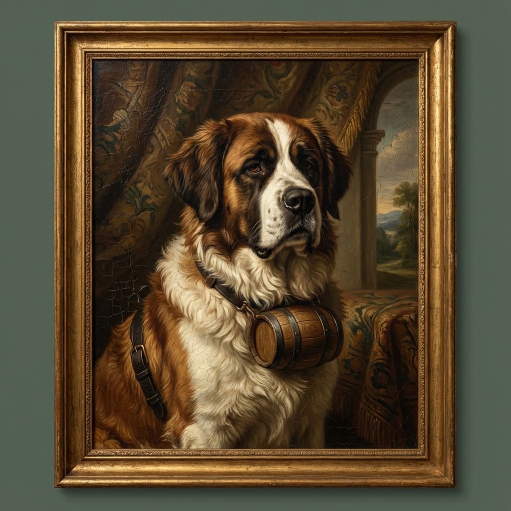 Saint Bernard in Renaissance style