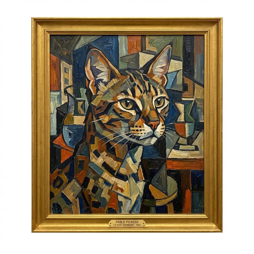 Savannah in Picasso style