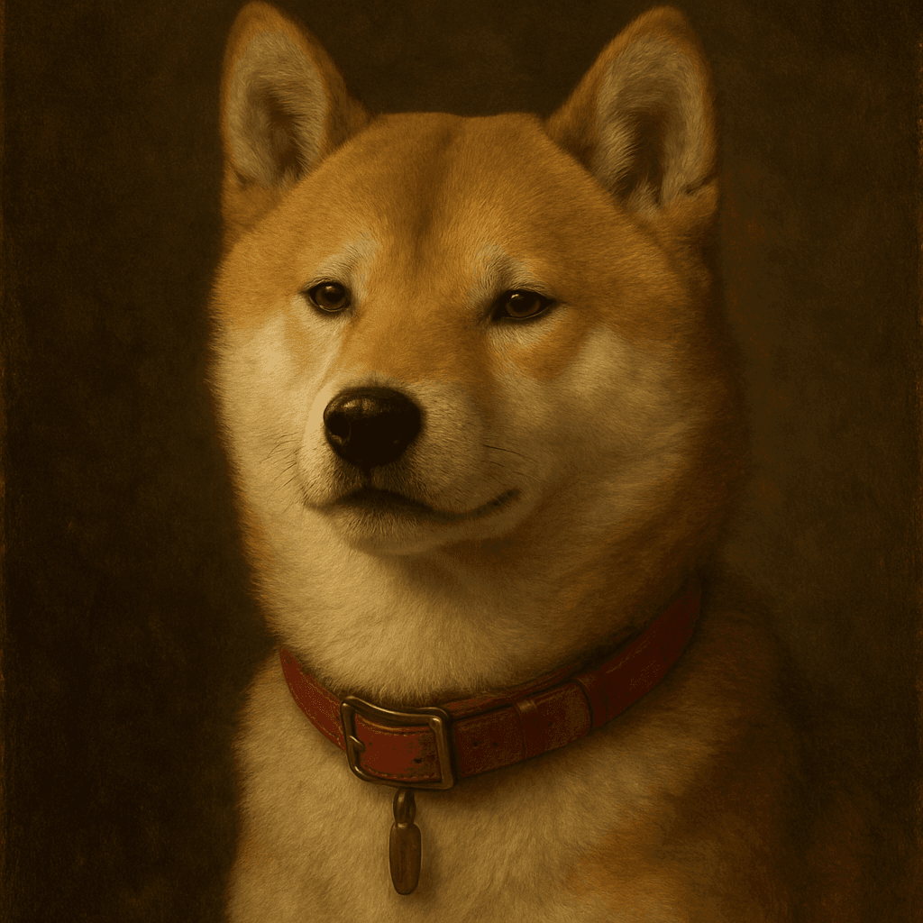 Shiba Inu in Renaissance style