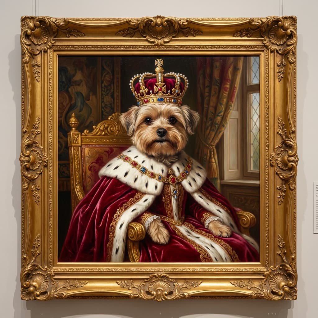 Shorkie in Royal style