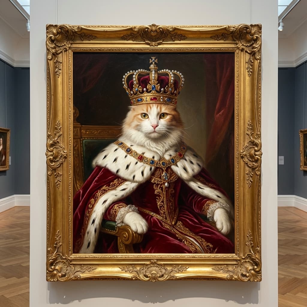 Turkish Angora in Royal style