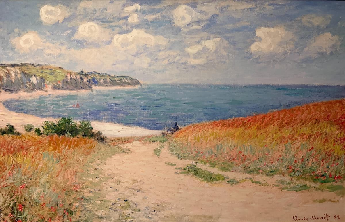 Monet's Path in the Wheat Fields at Pourville