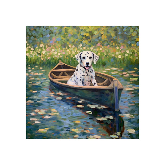 Dalmatian in Monet Style