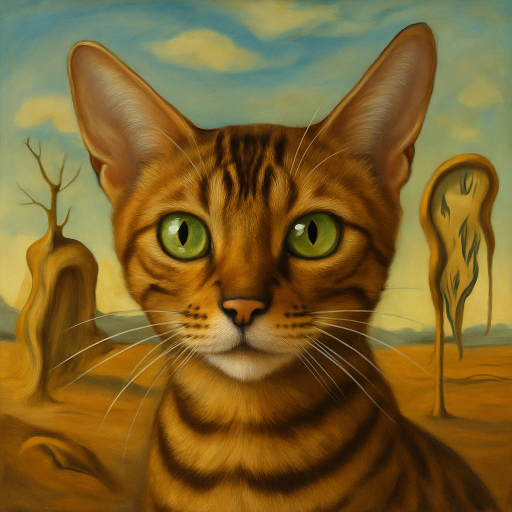 Bengal in Dali style