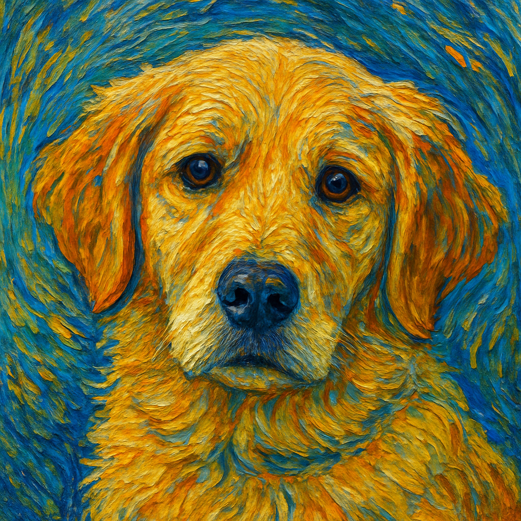 Van Gogh style example